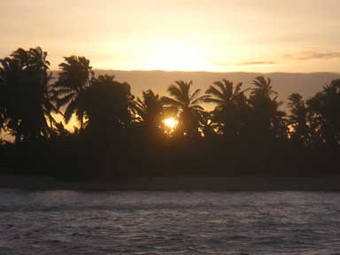 Cocos Keeling sunrise
