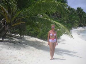 Natascha on Cocos Beach